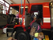 Výlet k hasičům do Nymburka